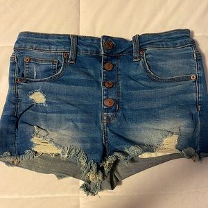 american eagle jean shorts